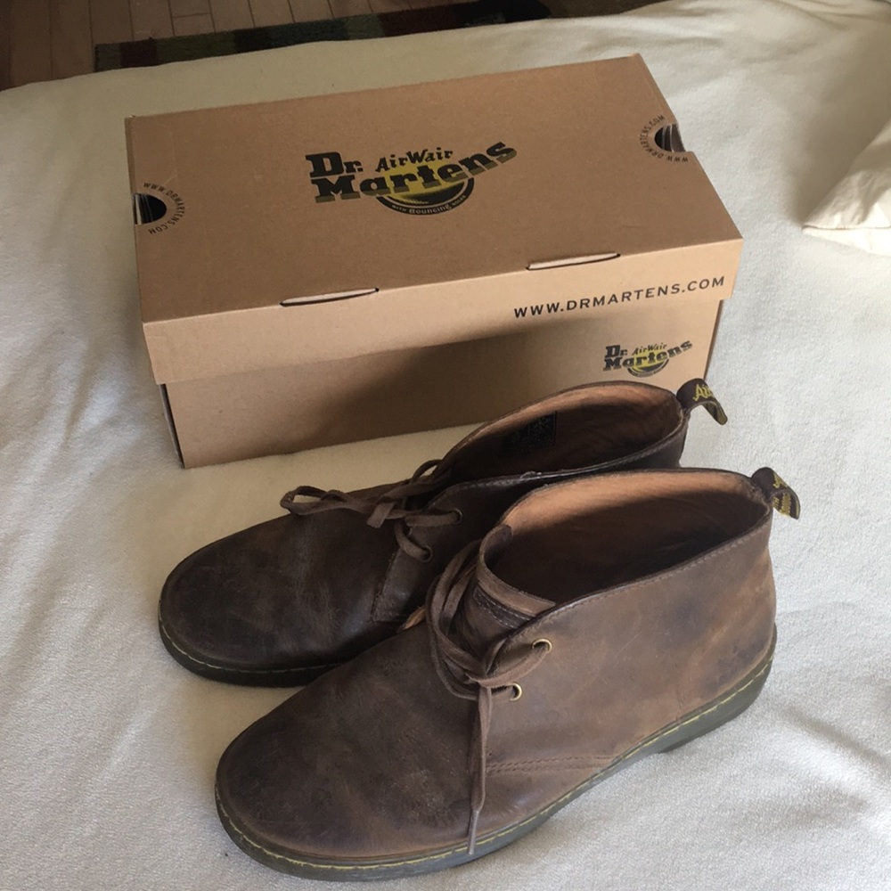 Doc Marten Leather Chukkas